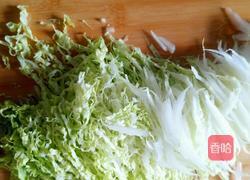 白菜虾仁饺子的做法图解2