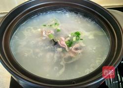 皮蛋瘦肉粥的做法图解8