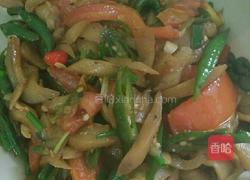 西红柿炒茄子的做法图解9
