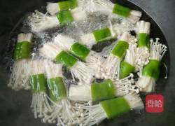 虾球烩金针菇的做法图解10