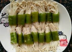 虾球烩金针菇的做法图解16