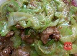 丝瓜肉片的做法图解7