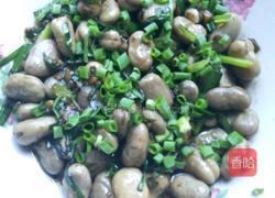 韭菜胡豆（蚕豆）的做法图解5