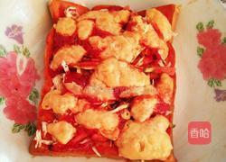微波炉吐司披萨的做法图解7