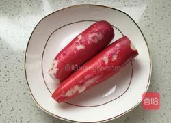 水萝卜炒肉的做法图解1