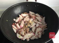 水萝卜炒肉的做法图解7