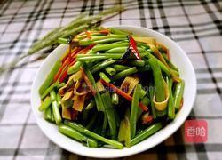 空心菜炒豆皮的做法图解7