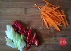 空心菜炒豆皮的做法图解4