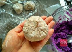 桂花糖全麦紫薯饼的做法图解9