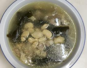 白芸豆海带筒骨汤[图]