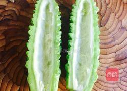 苦瓜炒鸡蛋的做法图解2