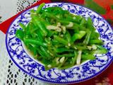 菜椒炒南瓜藤