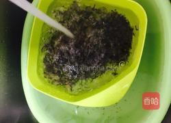 小咸菜烧毛豆的做法图解3