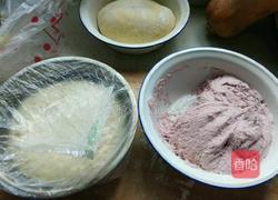 花朵豆沙包的做法图解2