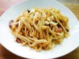 腊肉炒茭白