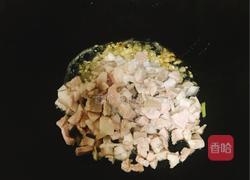 蒜泥肉丁蒸南瓜的做法图解4