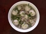 肉丝汤圆