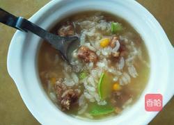 小瓜玉米瘦肉粥的做法图解9