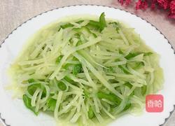 青椒土豆丝的做法图解6