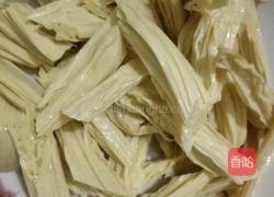 炒腐竹的做法图解1