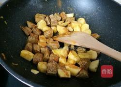 椰香咖喱牛肉的做法图解4
