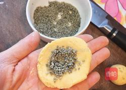 手工零食-芝麻小丸子（空气炸锅版）的做法图解3