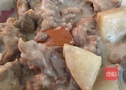 奶油炖雪梨排骨的做法图解12