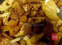 茭白烧肉的做法图解15