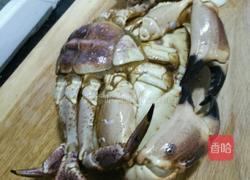 清蒸面包蟹的做法图解3