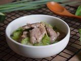 丝瓜溜肉片