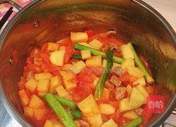 番茄土豆焖牛肉的做法图解7