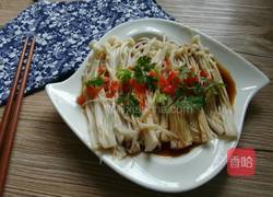 凉拌金针菇的做法图解5