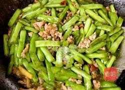 肉末炒刀豆的做法图解7