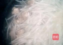 白萝卜丸子汤的做法图解4