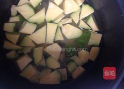 小瓜火腿饭的做法图解3