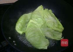 蒸包菜卷的做法图解3