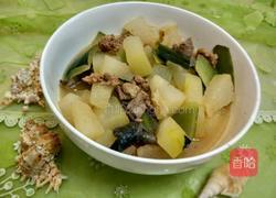 鸡汁冬瓜的做法图解1