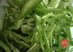 青椒韭花肉丝的做法图解3
