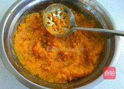蜜红豆南瓜饼的做法图解8