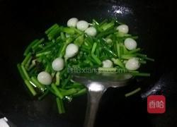 蒜薹鹌鹑蛋的做法图解4