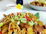 豆角焖面