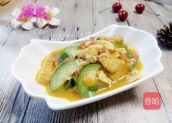 西红柿鸡蛋烧丝瓜豆腐的做法图解16