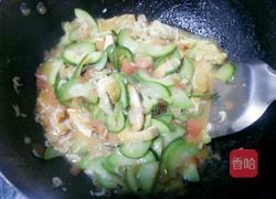 西红柿鸡蛋烧丝瓜豆腐的做法图解14