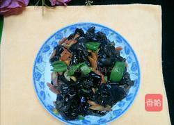 胡萝卜炒木耳的做法图解8