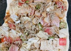 仿披萨绿色菜饼的做法图解5