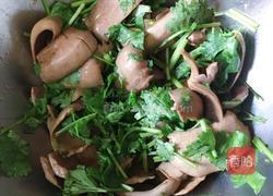 香菜拌猪腰的做法图解7
