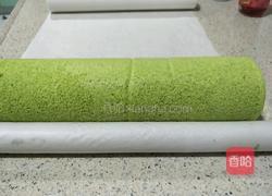 菠菜蛋糕卷的做法图解15