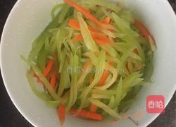 凉拌绿莴笋的做法图解4