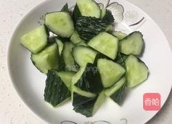 黄瓜茄子烩的做法图解1