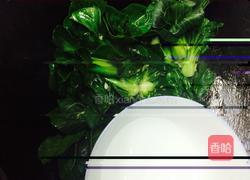 蒜末上海青的做法图解3